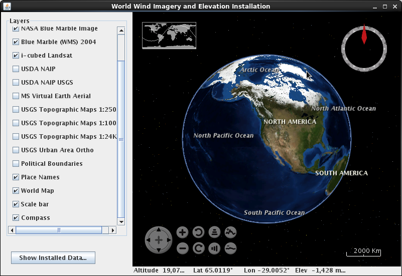 nasas world wind virtual globe